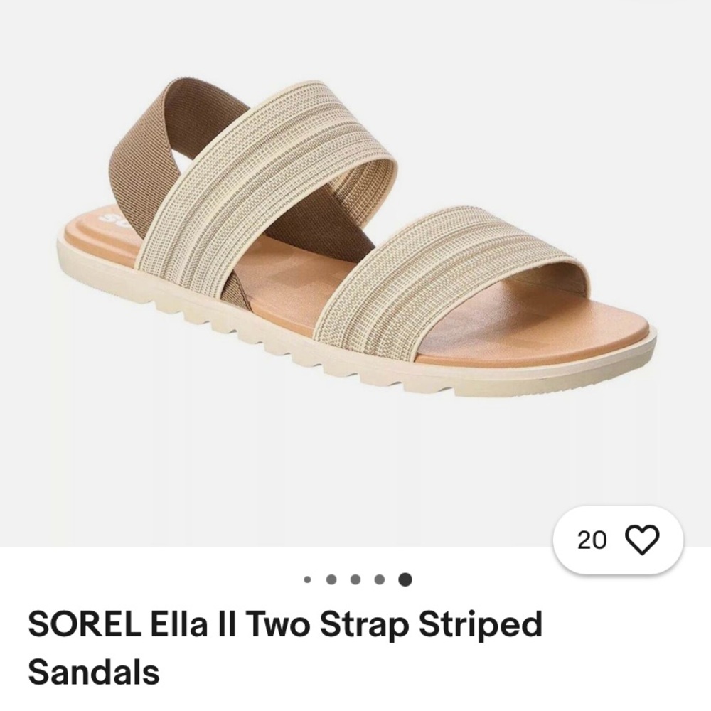 Lightly used SOREL sandals